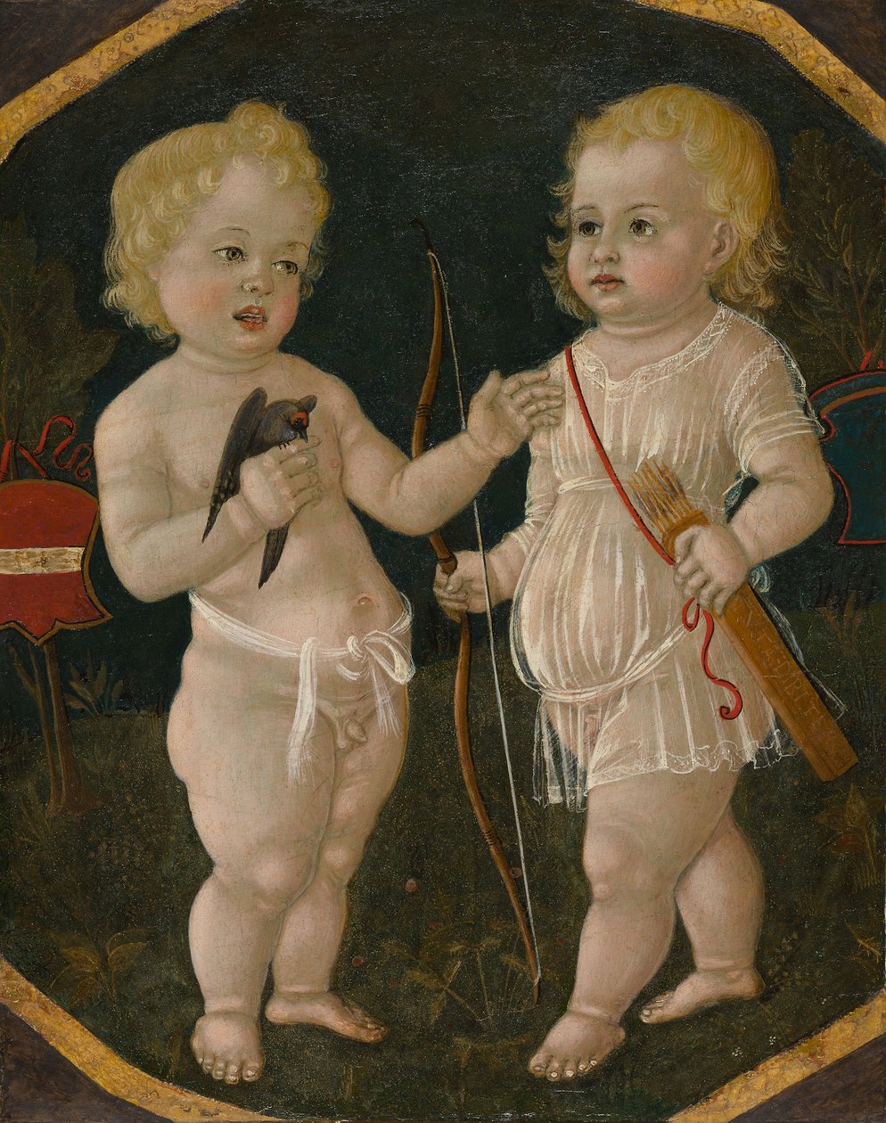 Two Putti da anonymous 