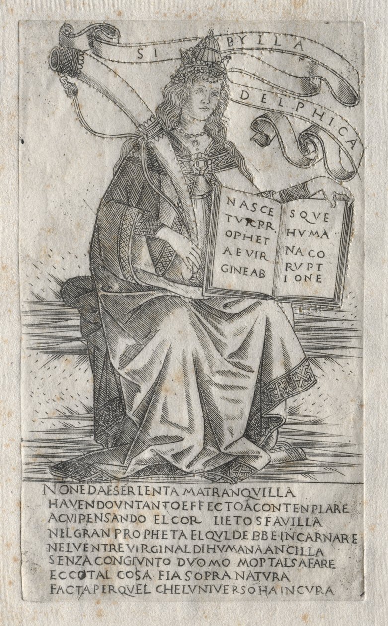 Le Sibille: La Sibilla Delfica da attributed to Francesco Rosselli
