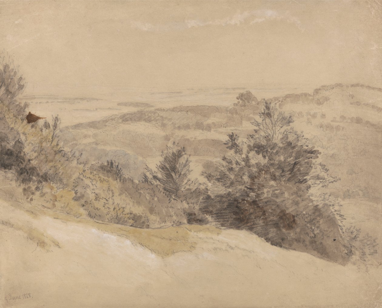 Boxhill da attributed to Samuel Palmer