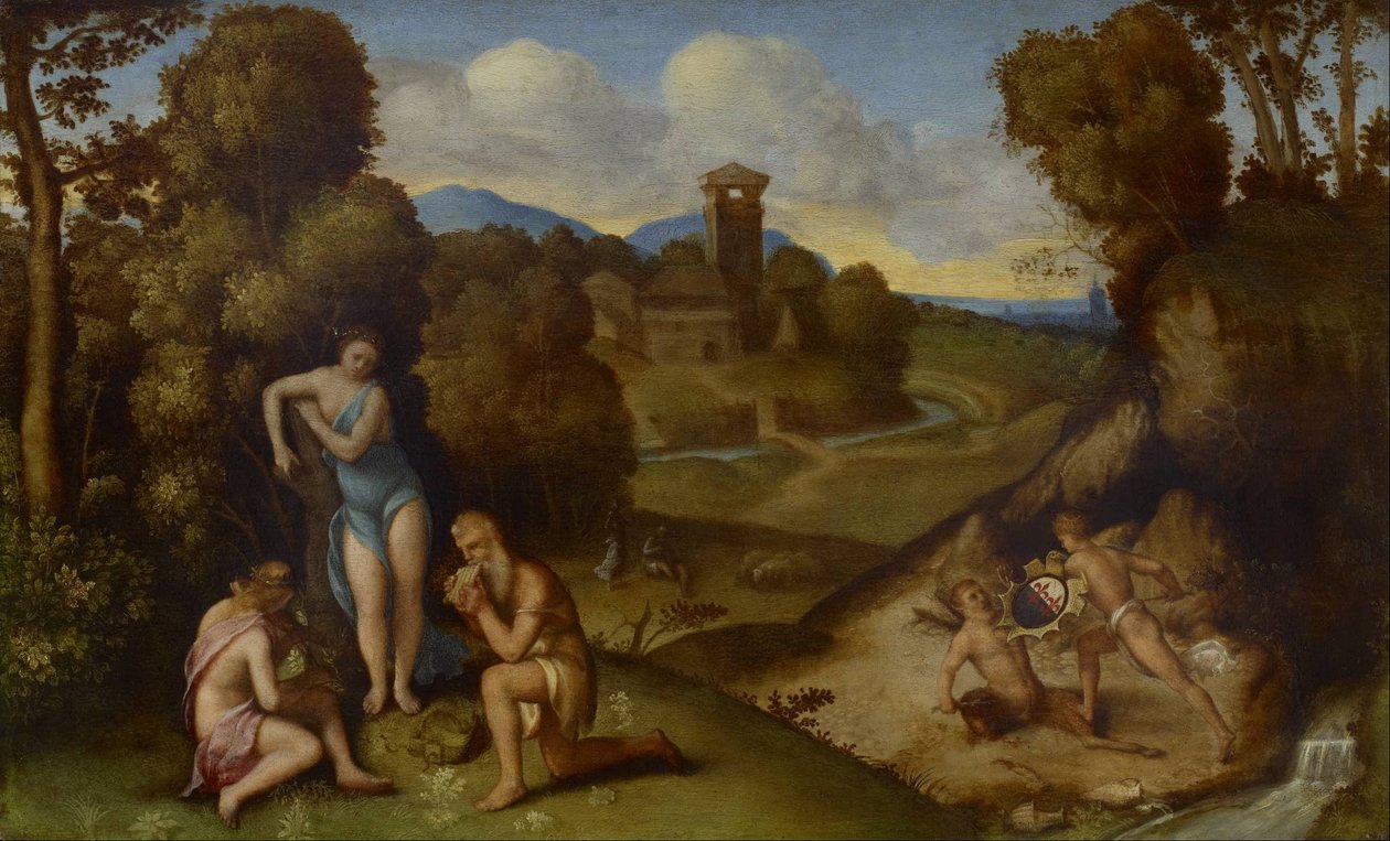 Allegoria da circle of Giorgione