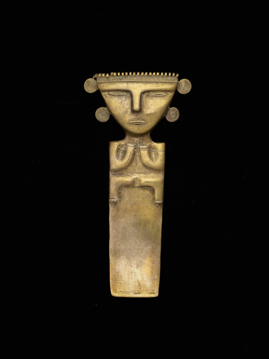 Pendente figurato, 200-1600 d.C. da civilization Quimbaya