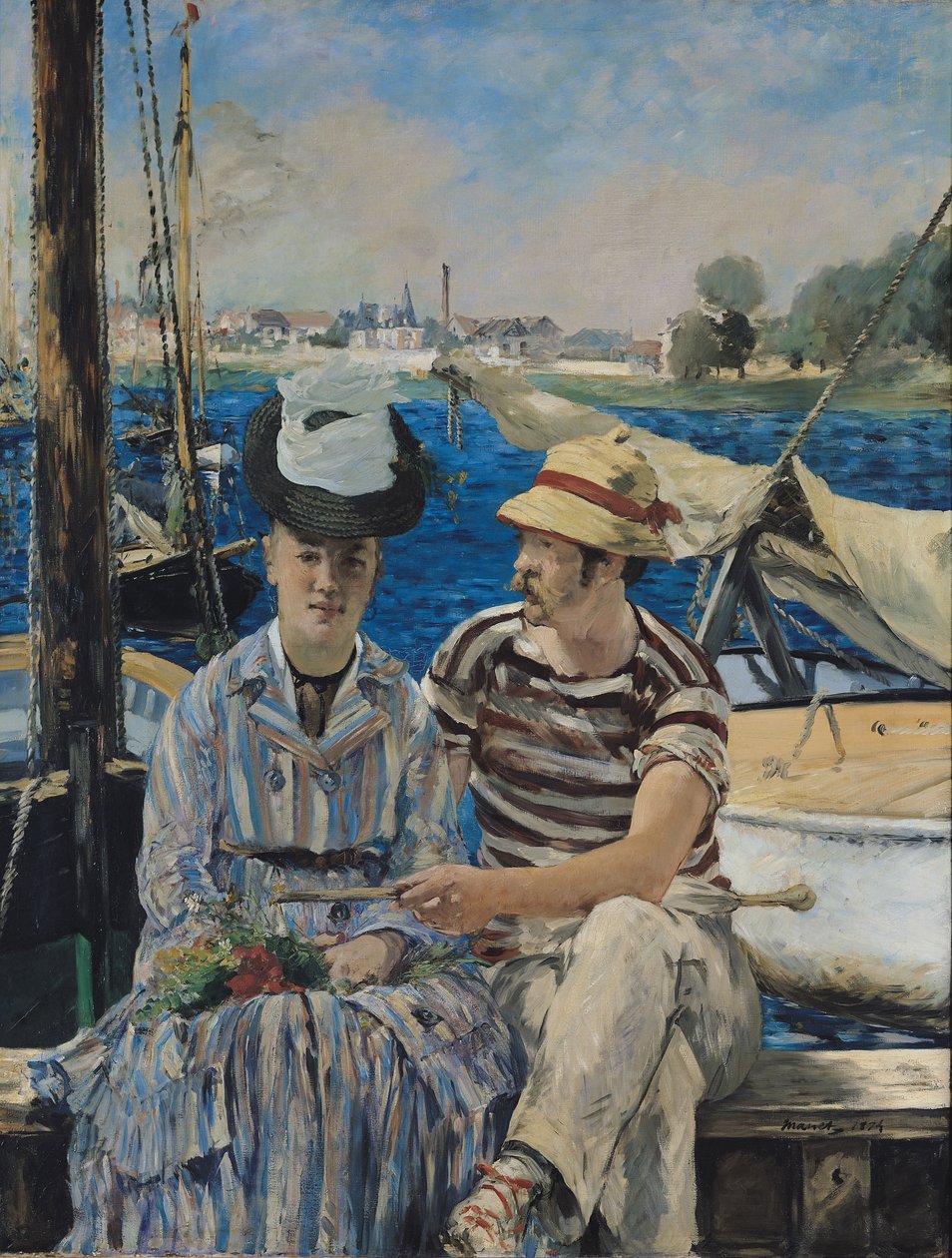 Argenteuil, 1874 da Édouard Manet