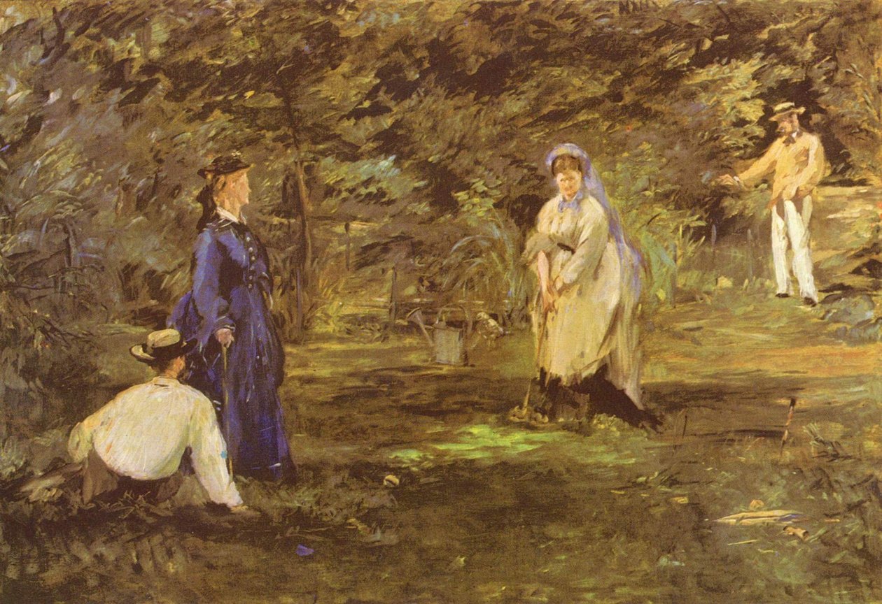 Partita di croquet da Édouard Manet
