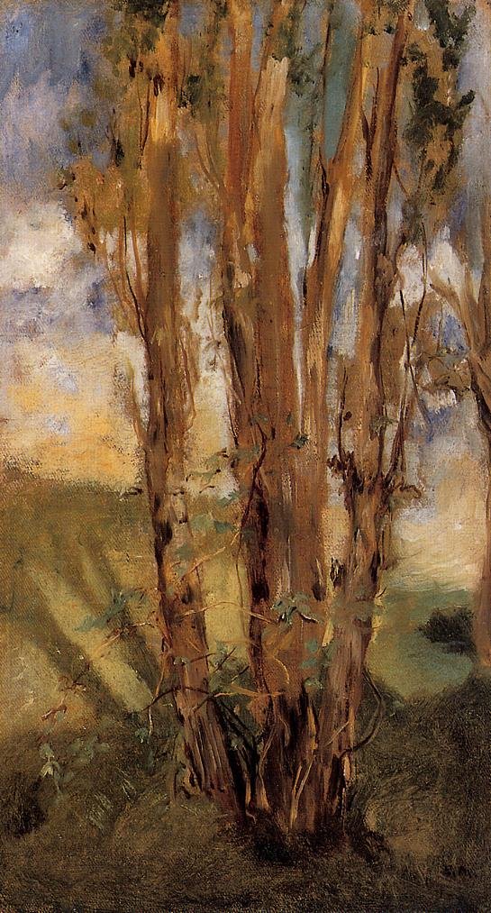 Studio di alberi da Édouard Manet