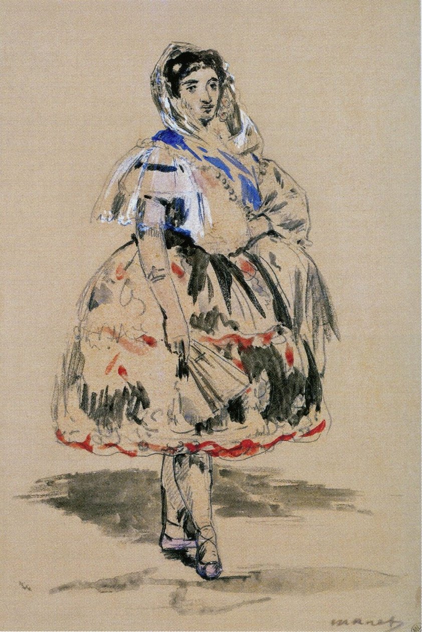 Lola de Valence da Édouard Manet