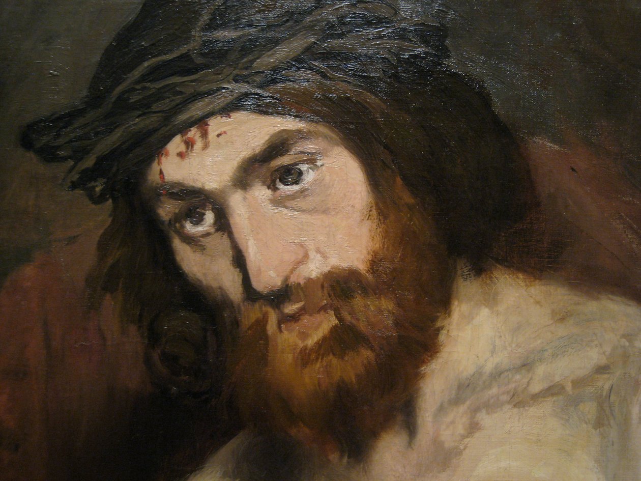 Testa di Cristo da Édouard Manet
