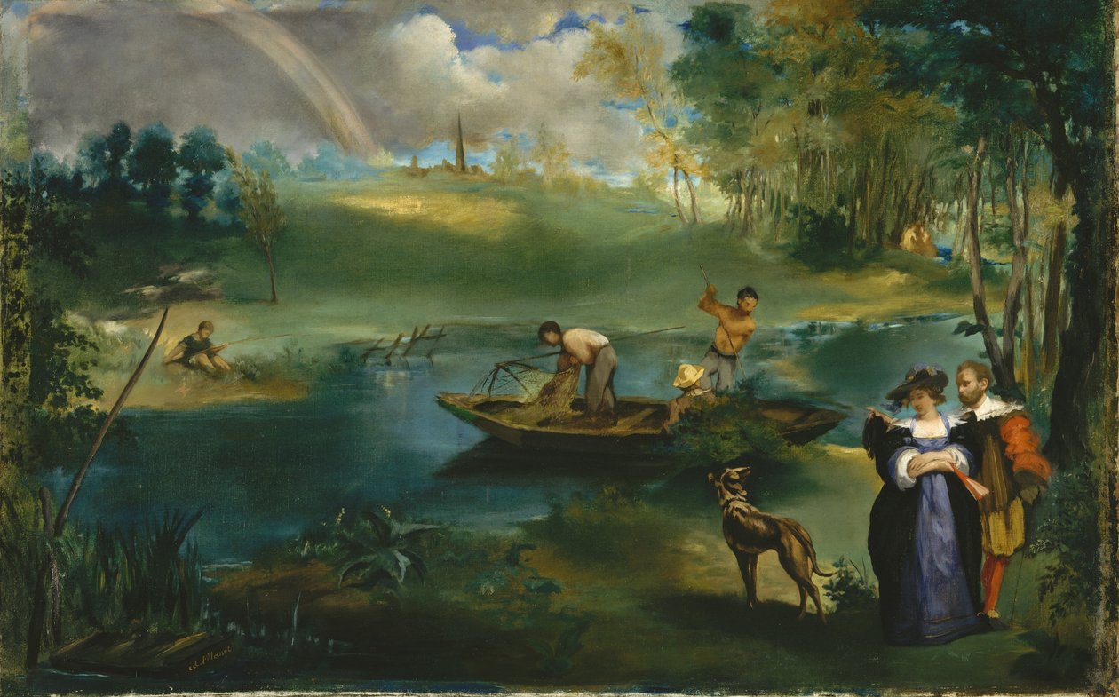 La pesca da Édouard Manet