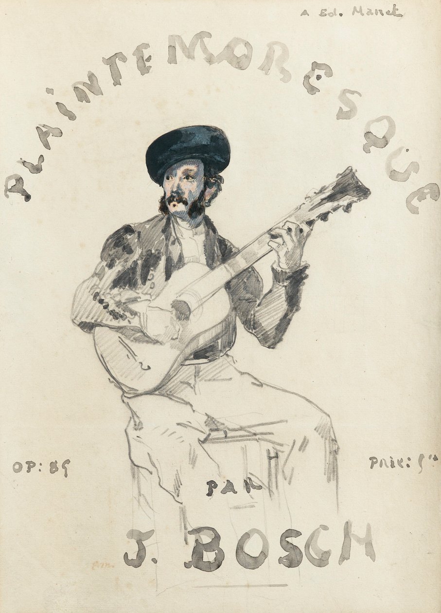Lamento moresco da Édouard Manet