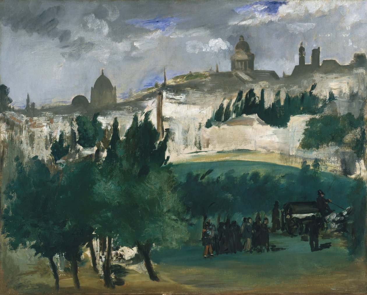 Il Funerale, c.1867 da Édouard Manet