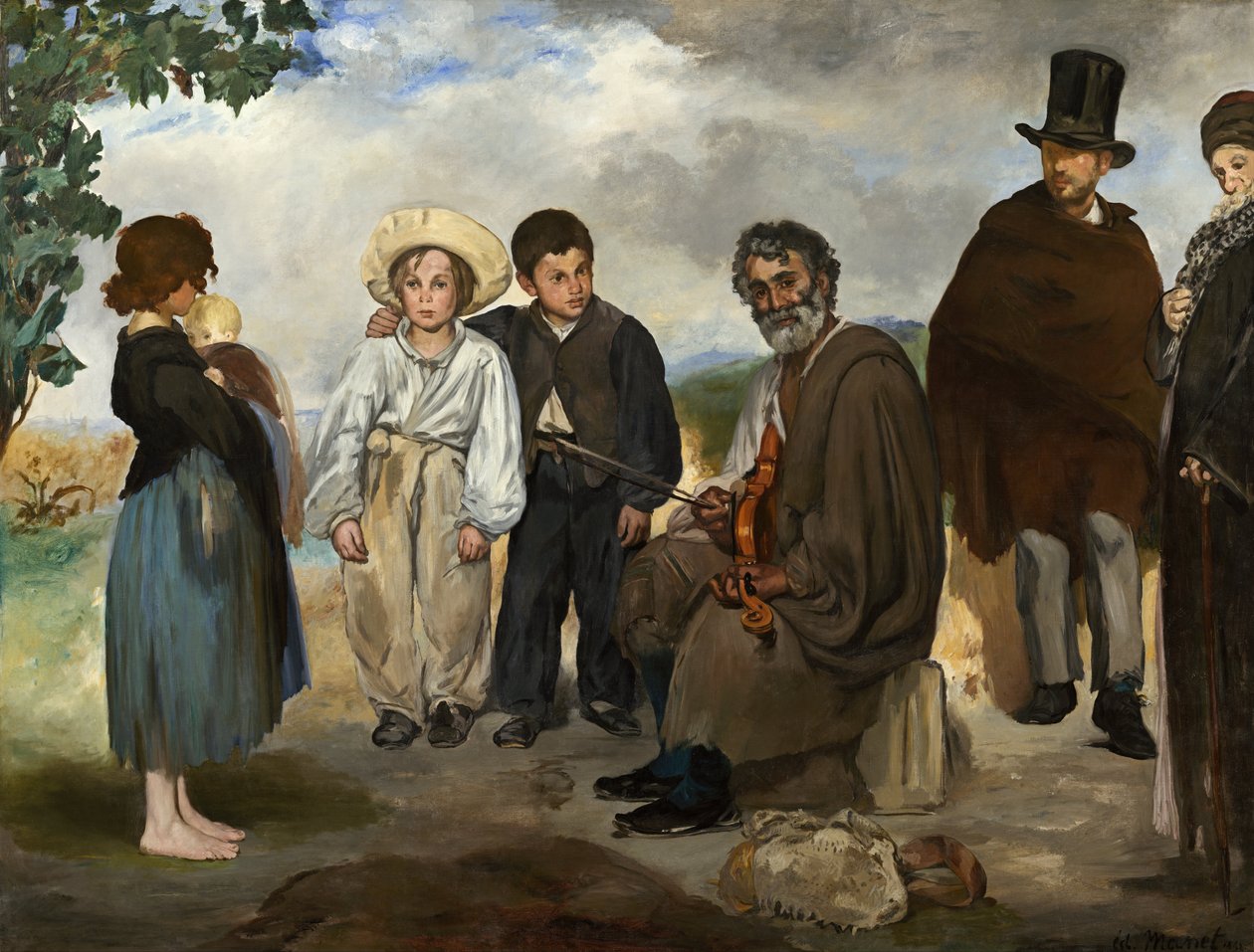 Il vecchio musicista da Édouard Manet