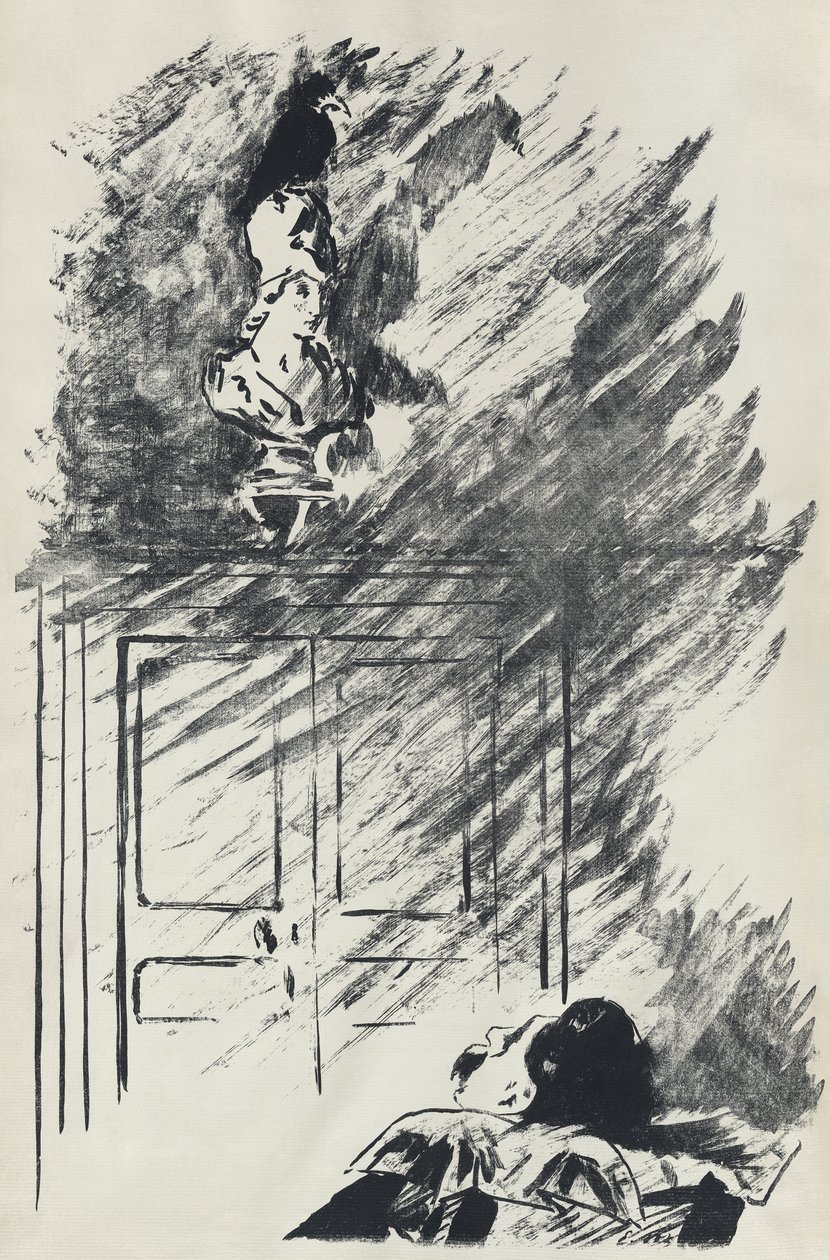Il Corvo da Édouard Manet