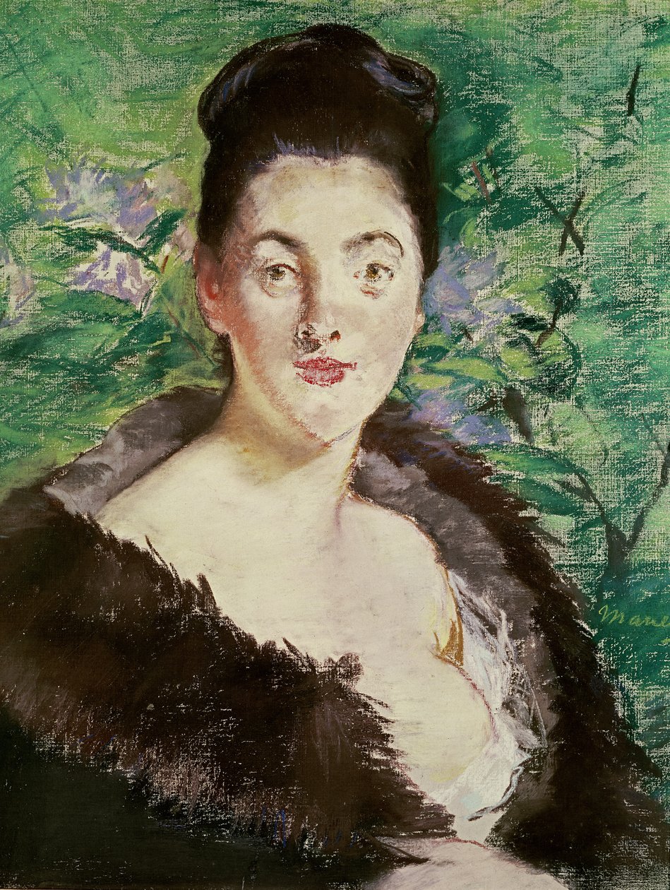 Donna in pelliccia da Édouard Manet