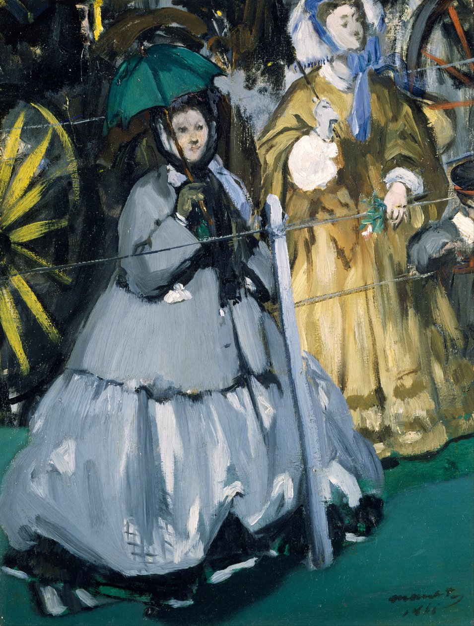 Donne alle corse da Édouard Manet