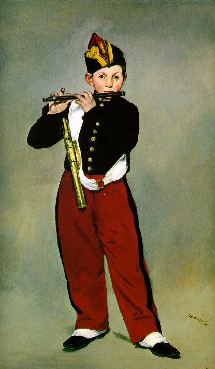 Giovane flautista, o Il pifferaio da Édouard Manet