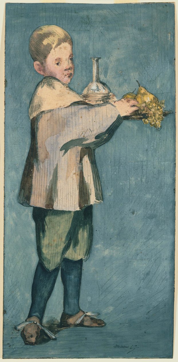 Ragazzo che porta un vassoio da Édouard Manet