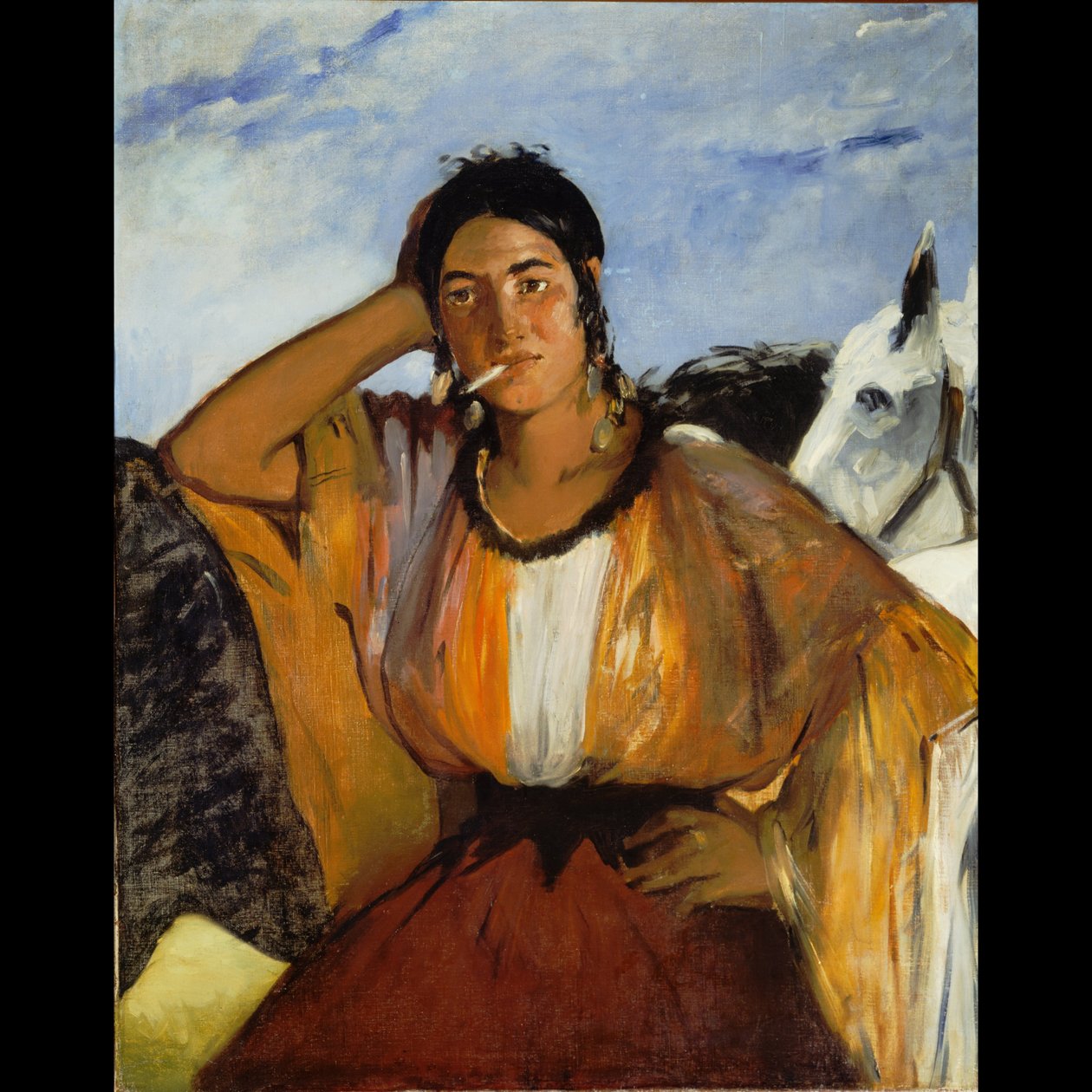 Zingara con sigaretta da Édouard Manet
