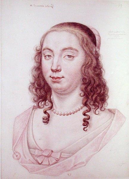 Enrichetta di Coligny, Contessa di La Suze da Daniel Dumonstier or Dumoustier
