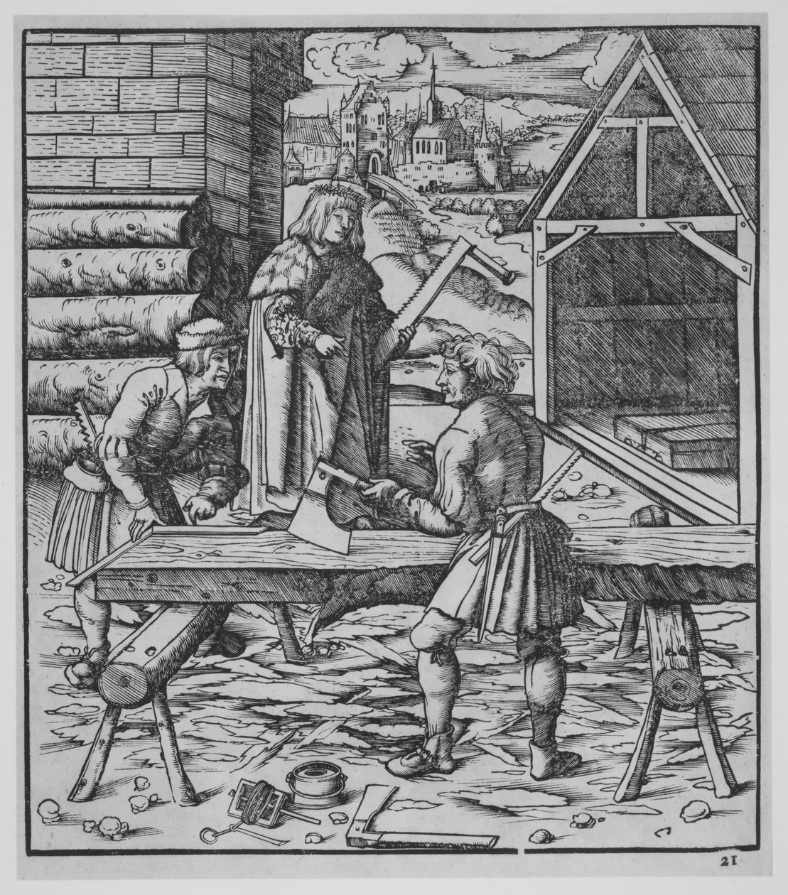Carpentieri da the Elder Hans Burgkmair
