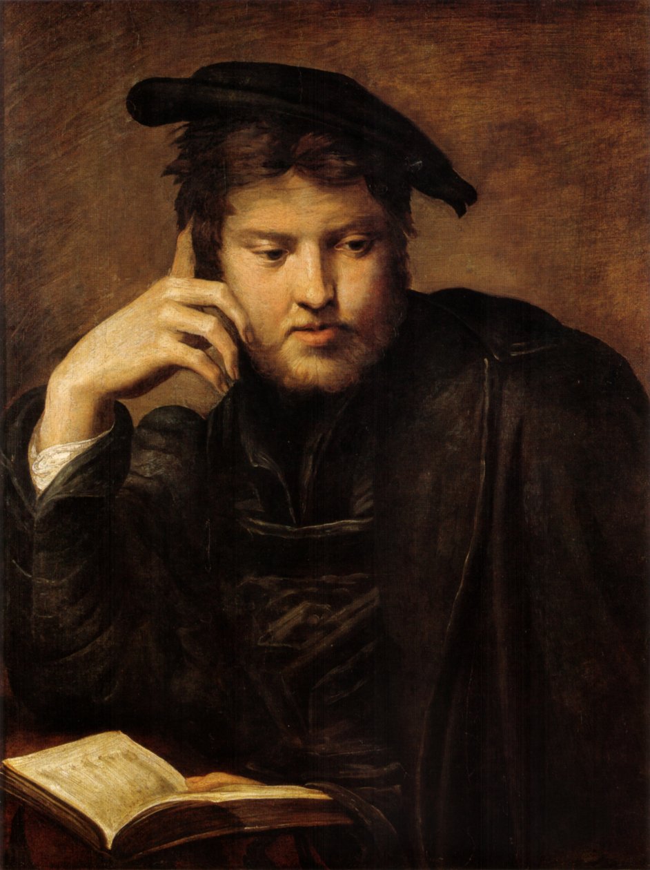 Uomo con il libro da Parmigianino