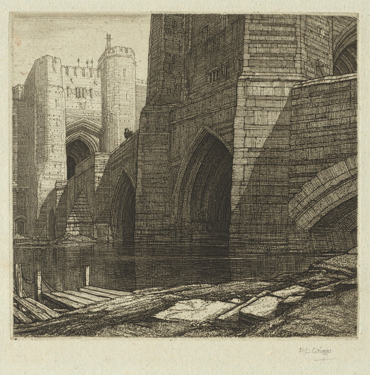 Il Barbican da workshop of Boucicaut Master