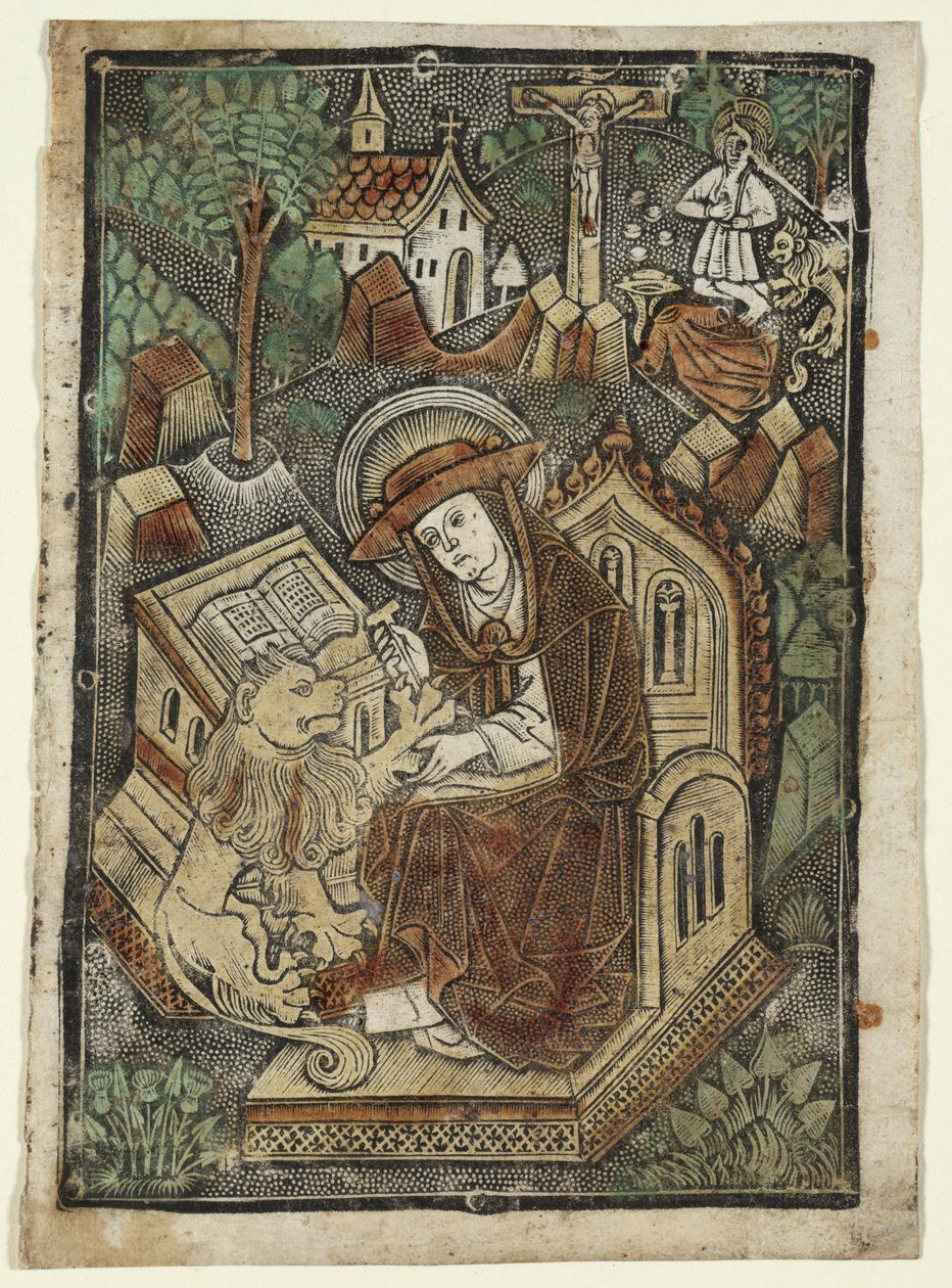 San Girolamo da workshop of Kölner Wappenschild