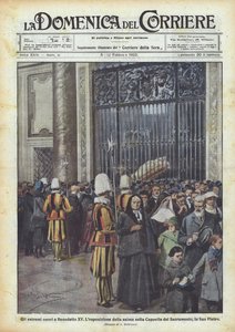 Gli estremi onori a Benedetto XV