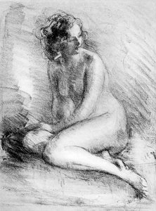Studio di nudo, 1913