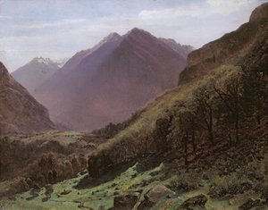 Studio di montagna, c.1840-43