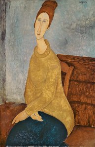 Jeanne Hébuterne in un maglione giallo, 1918-19
