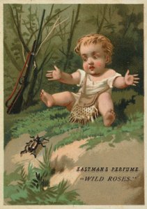 Bambino nel bosco