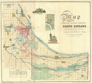 Mappa di South Chicago