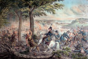 La battaglia del Tamigi nel 1813