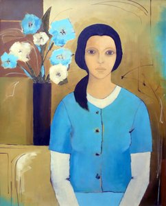 Madonna con fiori