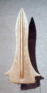 Pugnale, 1500-1250 a.C. (oro)