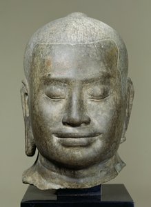 Testa del re Jayavarman VII (r.1181-c.1220)