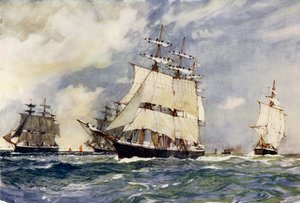 La Squadra di Addestramento alla Vela, 1899