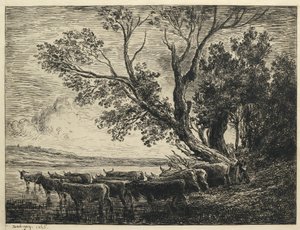 Il guado, 1865