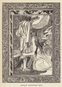 Odisseo minaccia Circe