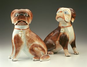 Coppia di cani Carlino