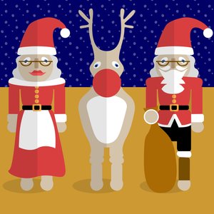 famiglia di Natale