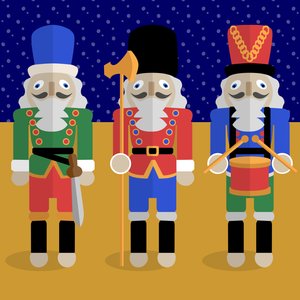 schiaccianoci di Natale - simboli di buona fortuna