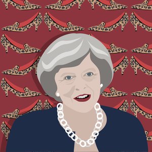 Theresa May e il tacco a spillo