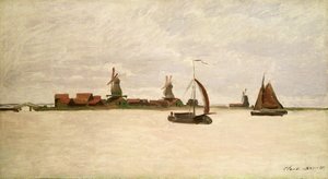 Il porto esterno a Zaandam, 1871