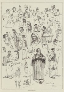 Schizzi a Parigi