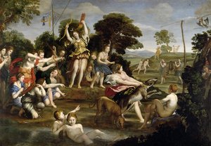 La caccia di Diana, 1616-17