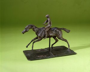 Fantino su un cavallo (bronzo)