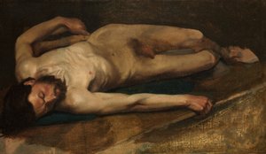 Nudo maschile, 1856