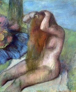 Donna che si pettina, c.1895
