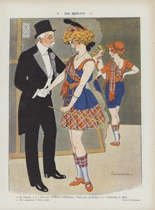 Vecchia Scozia. Illustrazione per Le Rire