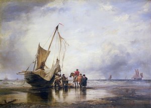 Barca da maiale sulla sabbia, Brighton